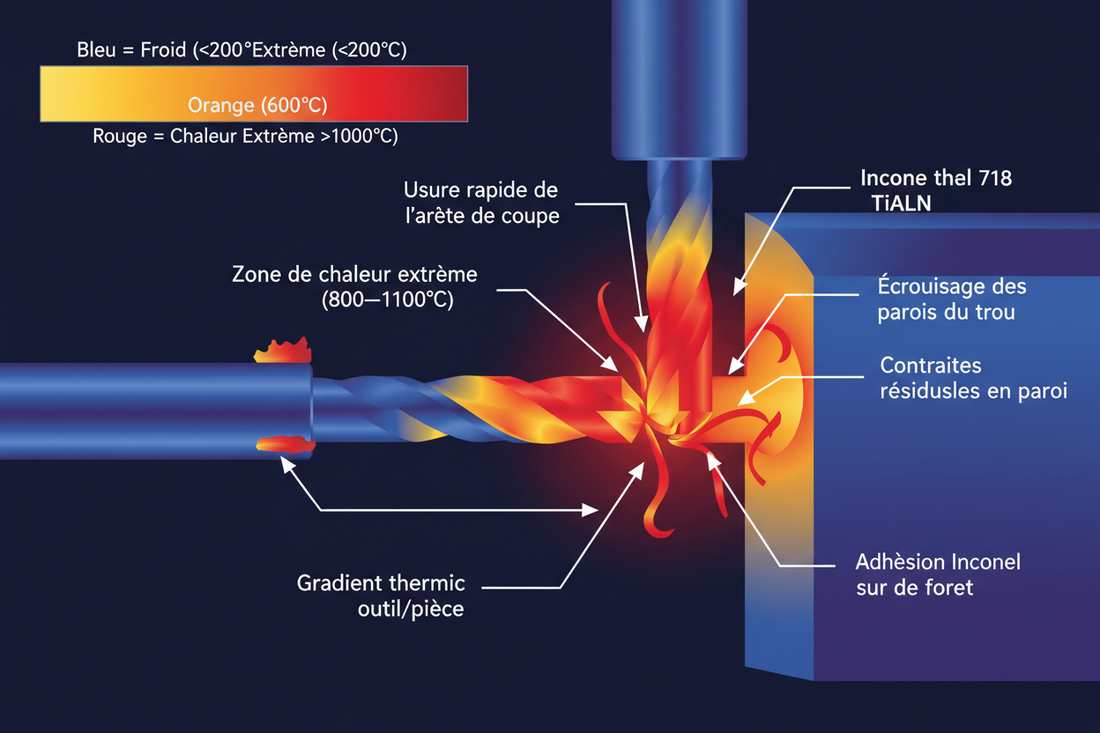 Usinage de l'Inconel 718